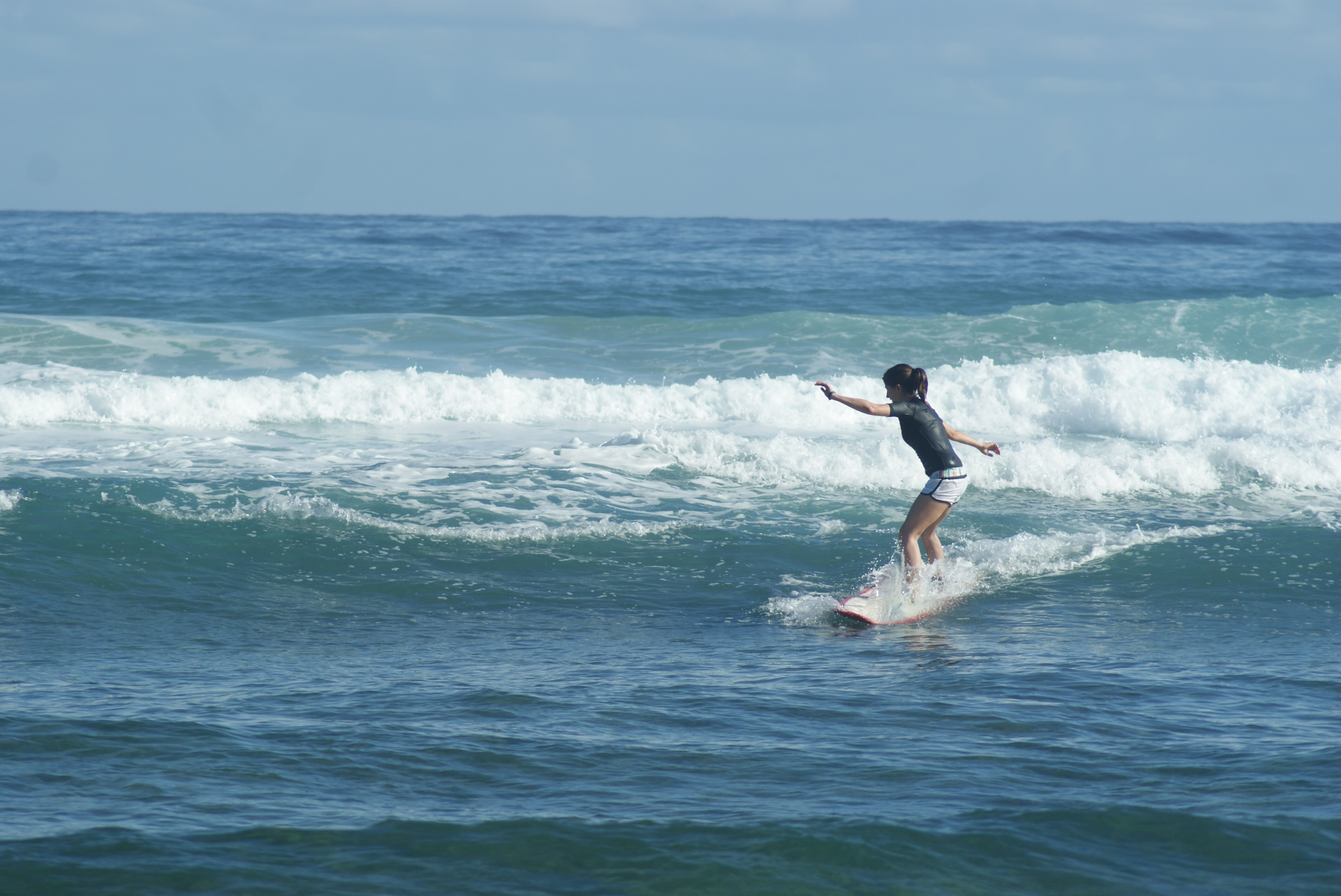 Surfer auf dem Wasser