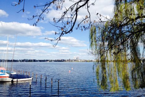 Alster beste Cafes und Bars
