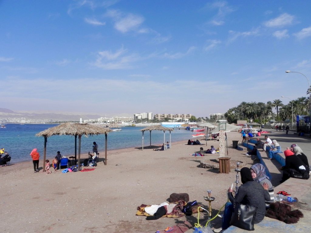 Aqaba öffentlicher Strand Packliste Jordanien
