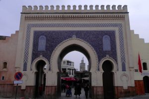 Fes Bab Jeloud Blaue Tor Marokko