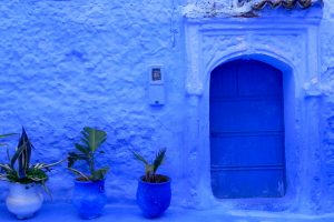 Chefchaouen Marokko das blaue Dorf