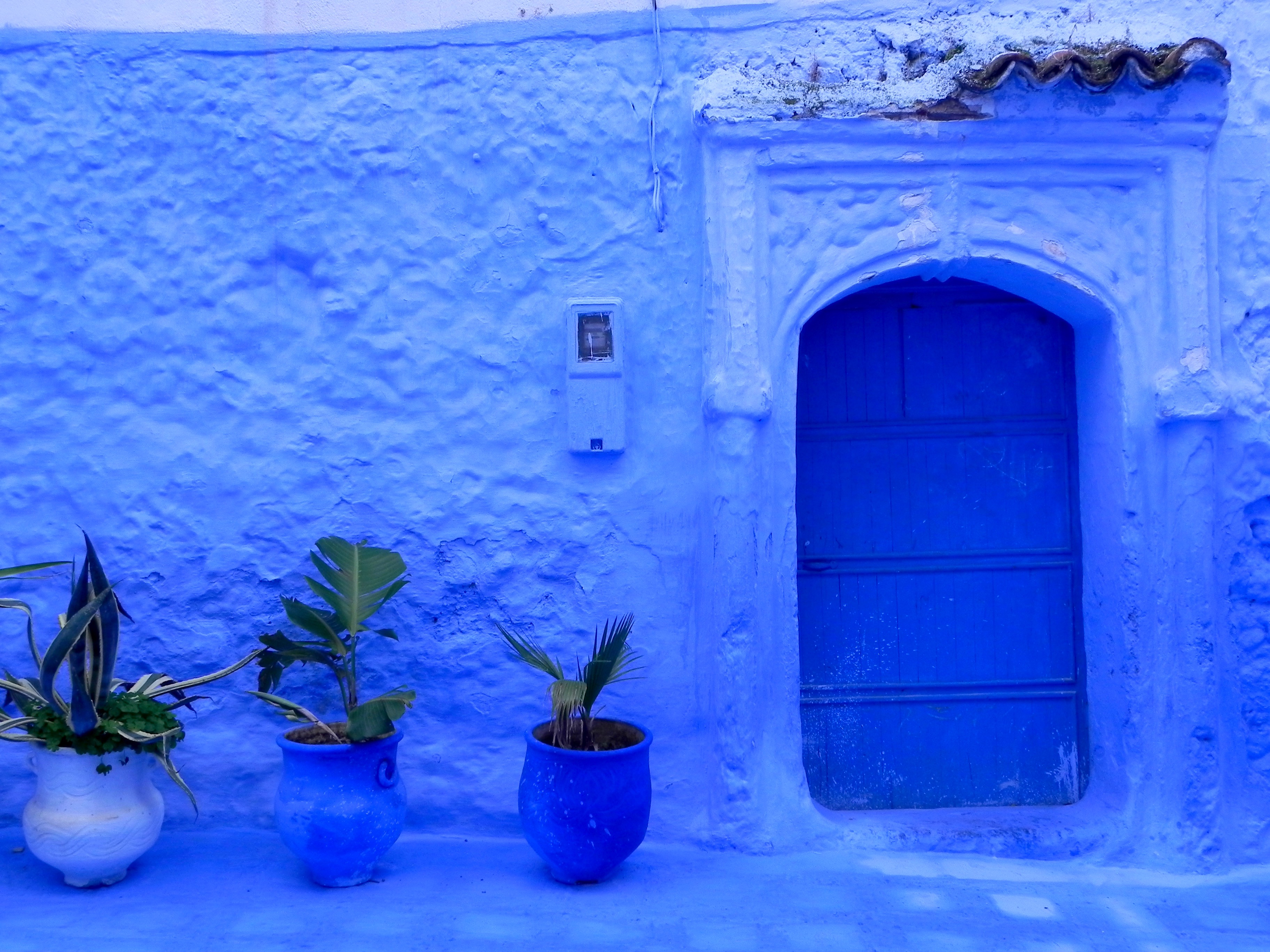 Chefchaouen Marokko das blaue Dorf