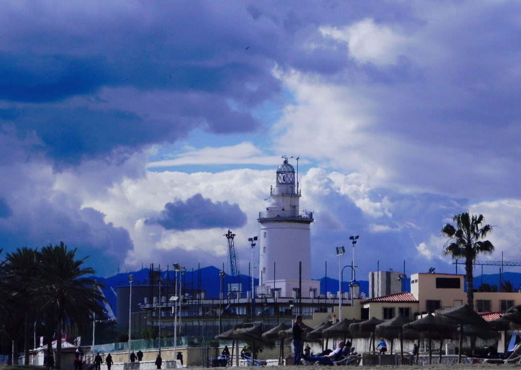 Leuchtturm Malaga La Farola 