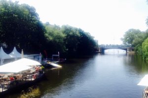 Standup Paddeln auf der Alster