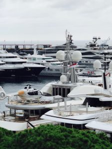 Yacht Monaco Helikopter