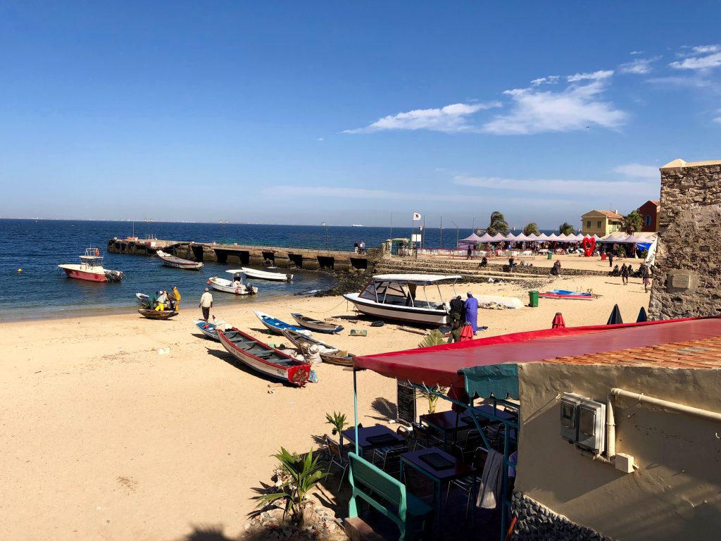 Strand Ile de Goree Senegal