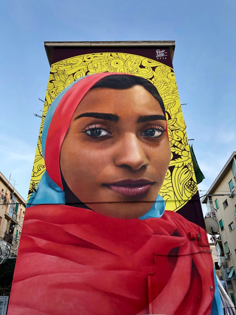 Palermo Streetart Frau