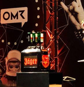 Jägermeister bei der OMR