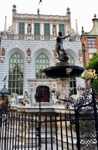 Danzig Altstadt Neptunbrunnen