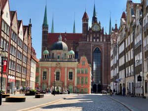 Danzig Architektur Marienkirche