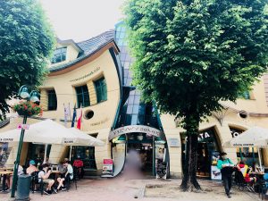 Danzig Sopot schiefe Haus