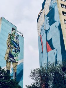 Danzig Zaspa Mural Soldat