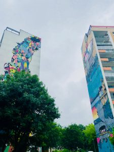 Danzig Zaspa Murals