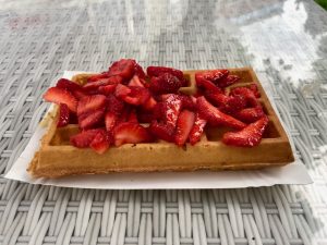 Polen Speise Waffel