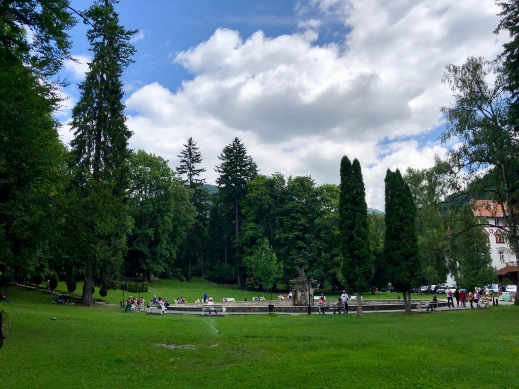 Park Sinaia Rumänien