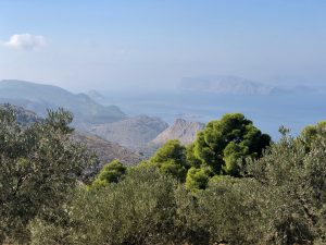Aussicht Hydra Insel