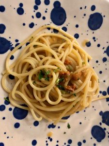 Pasta mit Seeigel Syrakus