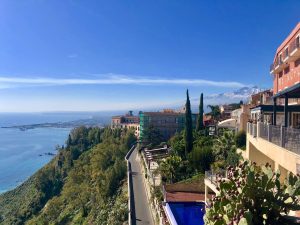 Scenic Route in Taormina