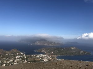 Aussicht Vulcano vom Vulkan
