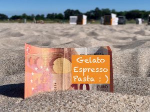 Urlaub Geld Italien